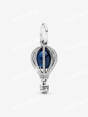 Pandora Blue Hot Air Balloon Travel Charm